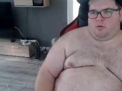 Fat gay cumshot