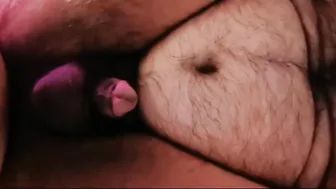 Chubby gay amateur couple in hardcore anal and blowjob session
