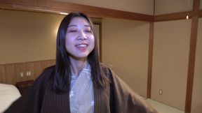 Fair-skinned Japanese girl in sexy lingerie gets fucked and cum on pussy