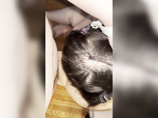 Lesbian Oral sex on Strap-on