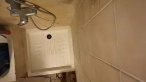 spy on your beautiful italian in the shower exclusive content