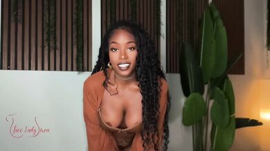Ebony Goddess Caught Stroking Her Clit Dick During Beta Male Training