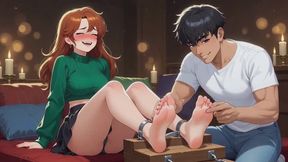 Tickling Fantasies #2B: Ticklish Soles Discovery Fantasy Roleplay (Animated)