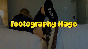 Ayla Takes Off her Vans Shoes and Socks and Ignores You