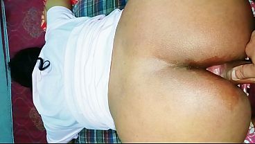 Indian bhabhi tight ass fucking video doggy style position with clear Hindi voice