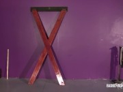 Hot Owner Damien Rage Punishes Damien Cumming For Stealing