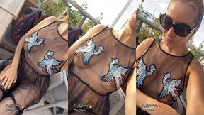 coucou les coquins, suite de ma journee au cap d agde