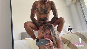 Public oral and indoor fuckfest from an adventurous real couple