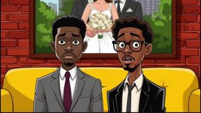 American MILF 2: Married Housewife and Two Big Black Cocks. Cartoon. Comic