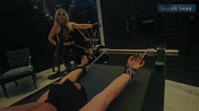 Sheela Sinner The Cruel Rack Merciless Interrogation by Hard Stretching on the Rack Part 1