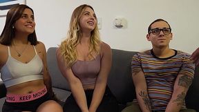 Intense Foursome Ends with Double Finish Inside – Keilabassi77 & Sara Latina