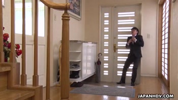 Japanese Wife Kokona Sakurai Sucks Dick, Uncensored