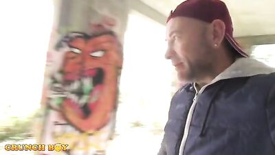 Gay Porn in the Hood: Hardcore Anal Sodomy with Koldo Goran and His Tall, Dark & Massive Dildo