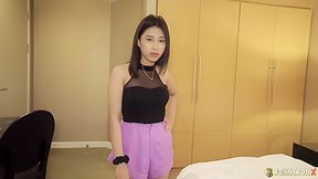 My Bed And My Hard Cock Love Asian Darling