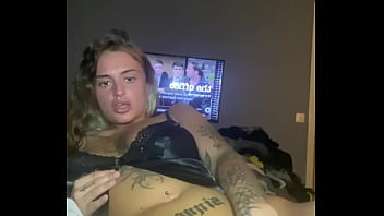 Scottish Tattooed Slut Solo Masturbation