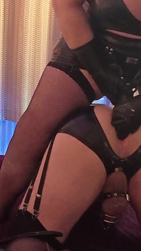 Anal Femdom: Mistress Jenna Turns Sissy Into a Filthy Ass to Mouth Slut!