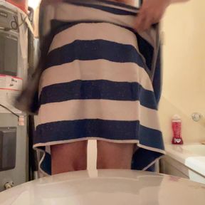 Wet Mess Pussy in Shower Time