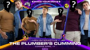 Two guys set up this gay fuck