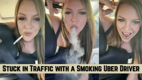 Stuck in Traffic With a Smoking Uber Driver