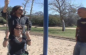 Horny wife with big tits fucked by stranger in front of her husband