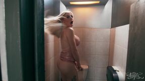 Parker Savage's Wild Public Passion in Bathroom Heat