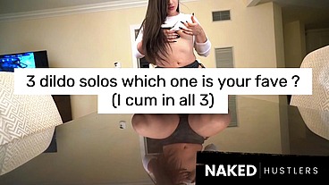 Latina big pussy Dildo Challenge Which vid is the Best comment below 1 2 or 3 ?