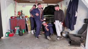 Gay Lad Services 3 Big Straight Cocks!