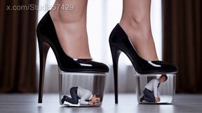 Survive Inside Giantess High Heel Platform Shoes