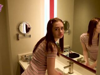 Vacation Creampie with Stepdaughter