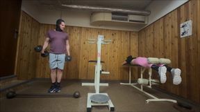 Risky Sex at the Gym. I Need a Lot of Protein