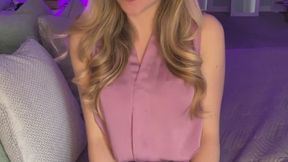 Handcuffed and cumming through panties!