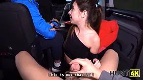 Hunt4k. meeting an athlete hottie concluded up as hardcore her in a backseat in front of her boyfriend
