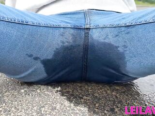 I love pissing my jeans daily in public