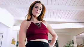 Jaw-dropping young lets her Big Dick stepbro bang her