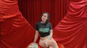 A Very Expensive & Blue Valentine’s - Money and Blue Balls Are Mistress Sortari’s Love Language - Findom Edging FemDom POV