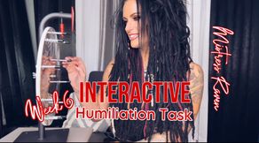 INTERACTIVE HUMILIATION TASK 2023 - WEEK 6