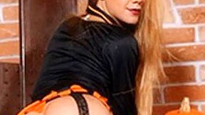 Alexis Crystal In Halloween Treat From