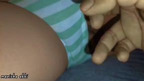 While I'm Focused on My Game, My Pregnant Wife Enjoys Some Playtime - Featuring Manisha Akki