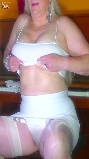 Busty Dutch Horny MILF