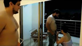 perla lopez, a nymphomaniac transsexual, goes to the supermarket while her two partners are working and stares at two men with a desperate desire for sex.