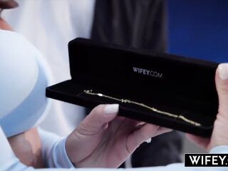 WIFEY Fresh Hotwife Maria May Gets Double BBC Creampie During the time that Hubby Watches