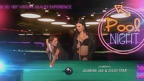 Jasmine Jae Ziggy Star in Pool Night - VRBangers