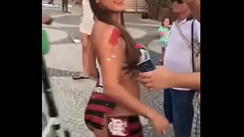 Flamenguista no carnaval