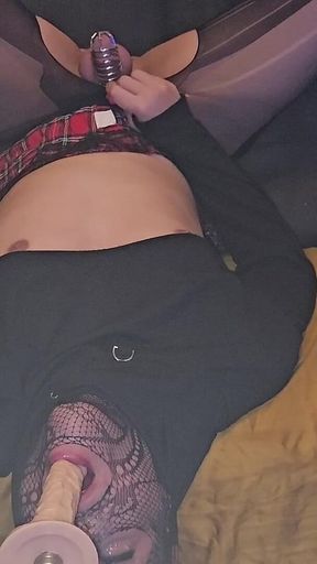Sissy Slave Face Fuck and Piss