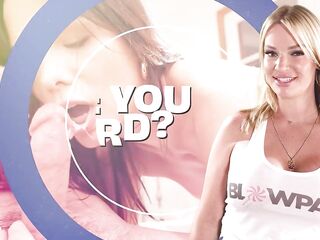 Throated - Blond Sweetheart Katie Kush Deepthroats Large Jock To Cum Blast