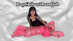Bag Shibari handjob