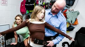 ”Officers huge cock hammering petite & a buxxom milf”