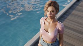 My Hot Roomate Is Teasing Me and I Fucked Her Tight Pussy and Ass