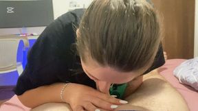 Sucking while farting