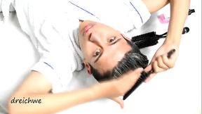 A badly arranged hair